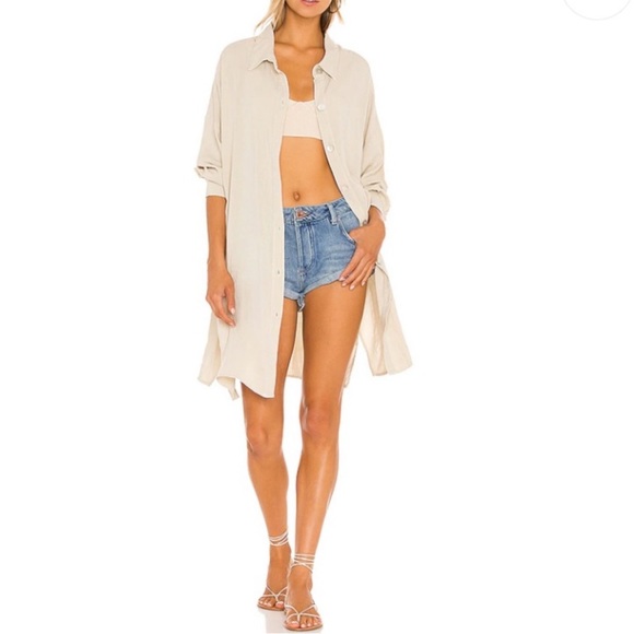 One Teaspoon Hendrixe Light Vintage Wash Bandit Rolled Cuff Denim Shorts XXS - Picture 3 of 16